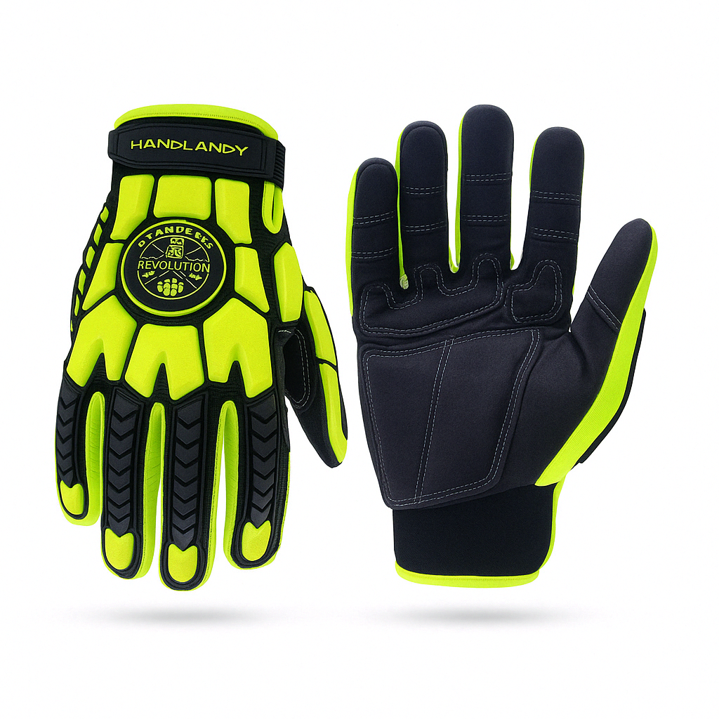 Gants de Travail Antichoc HANDLANDY - Anti-Vibration et Haute Résistance