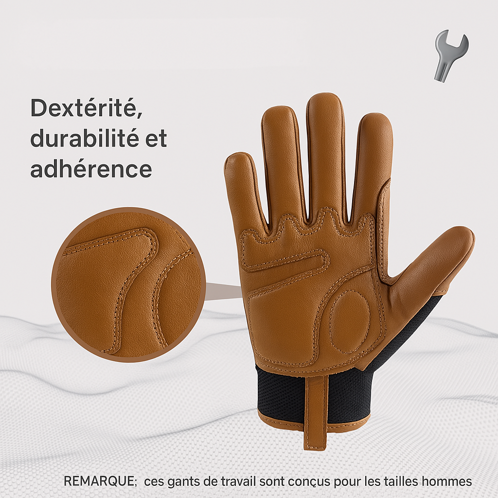 Gants de manutention HANDLANDY – Précision, Confort et Résistance pour vos Travaux Manuels