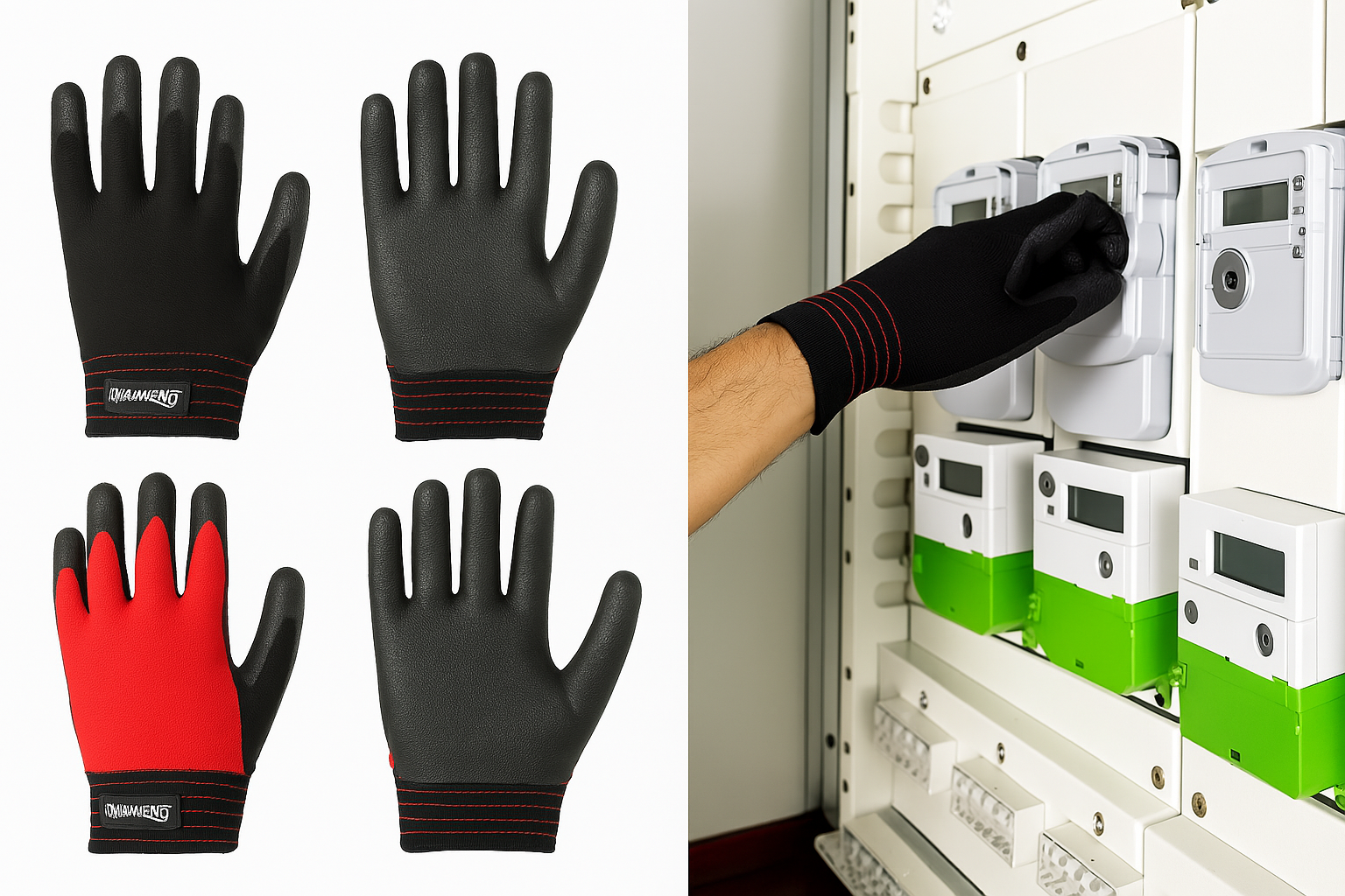 Gants de manutention Isolants Anti-Électricité – Sécurité et Confort pour Travaux Électriques.