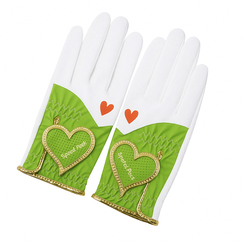 Gants de Golf Femme BraceTop – Élégance, Confort et Performance.