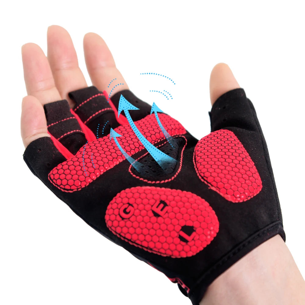 Gants Moreok de Fitness et de Vélo avec Coussin en GEL – Protection et Confort