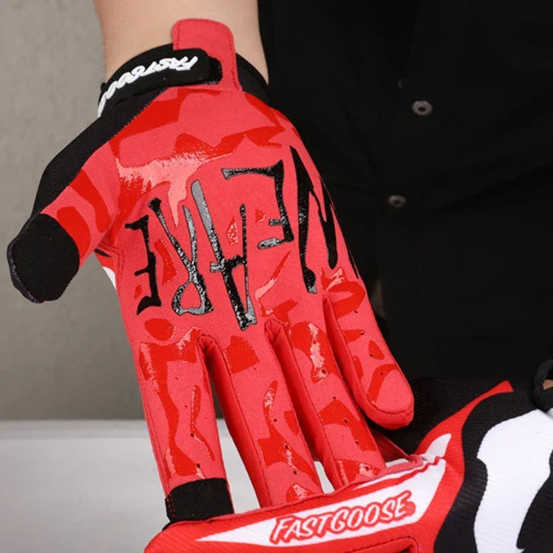 Gants Motocross et VTT FASTGOOSE – Style et Protection pour les Aventuriers à Deux Roues