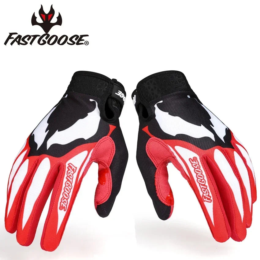 Gants Motocross et VTT FASTGOOSE – Style et Protection pour les Aventuriers à Deux Roues