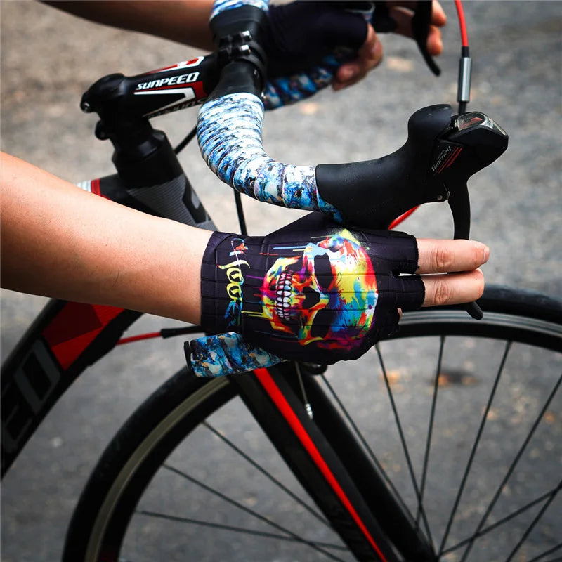 Gants de Fitness et de sport Demi-Doigt avec Coussinets en Silicone – Performance et Confort.