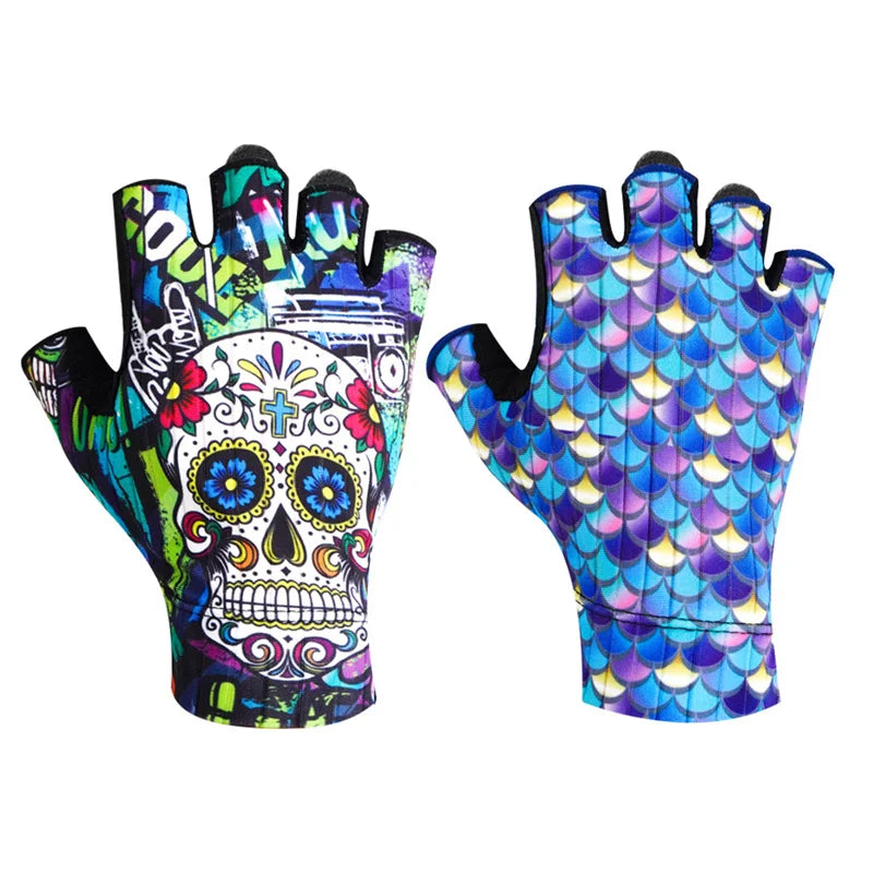 Gants de Fitness et de sport Demi-Doigt avec Coussinets en Silicone – Performance et Confort.