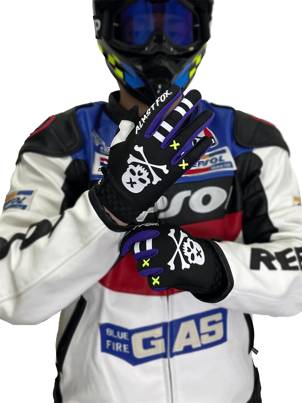 Gants de Moto et Cyclisme ALMST FOX – Style, Protection et Performance