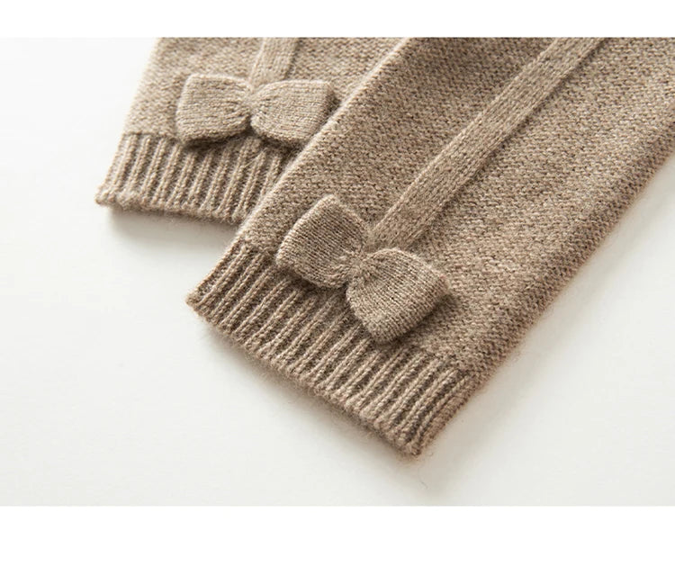 Gants d’Hiver Femme  100% Cachemire – Élégance et confort