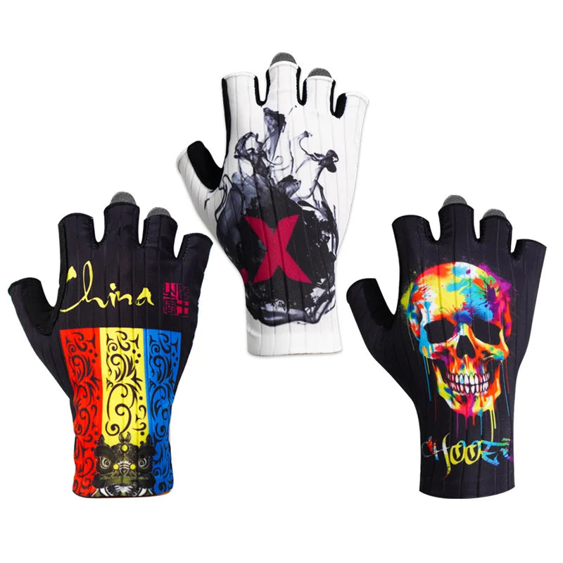 Gants de Fitness et de sport Demi-Doigt avec Coussinets en Silicone – Performance et Confort.
