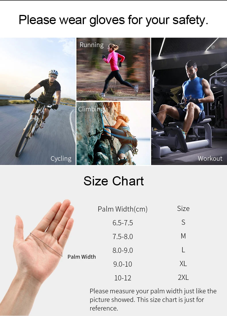 Gants de Sport INBIKE Demi-Doigts – Idéals pour Cyclisme, Fitness et Sports d'Été