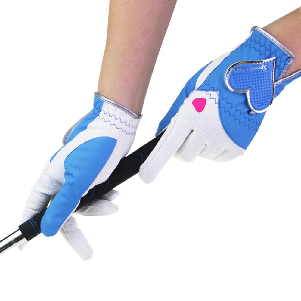 Gants de Golf Femme BraceTop – Élégance, Confort et Performance.