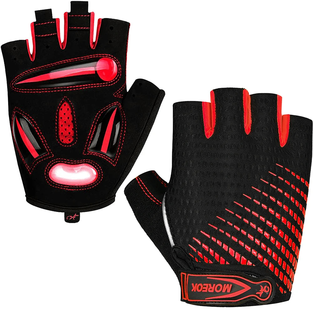 Gants de Fitness et de Sport Demi-Doigts MOREOK – Confort, Performance et Polyvalence.