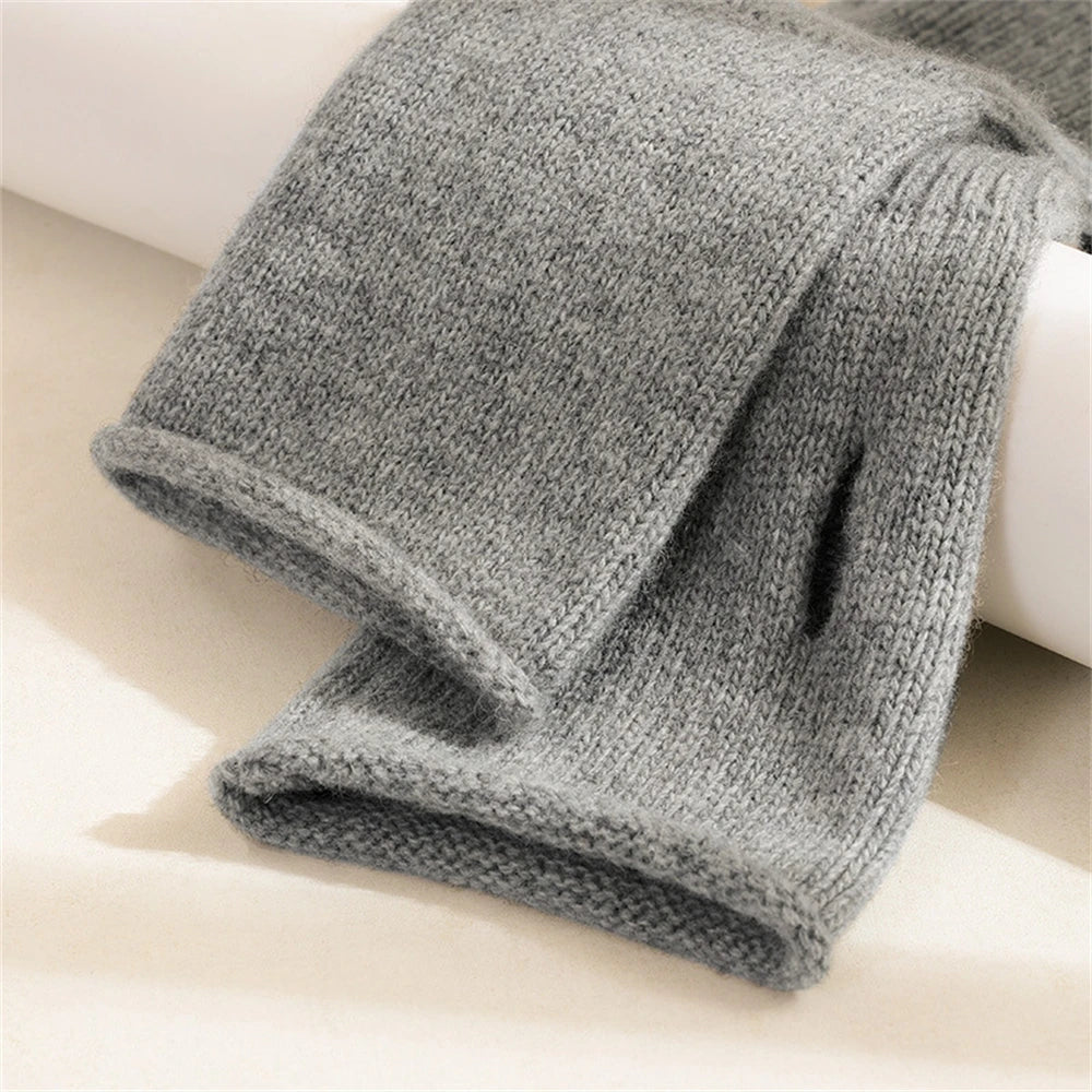 Mitaines en Laine Douce – Élégance et Confort pour l’Hiver