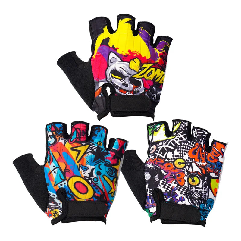Gants de Fitness et de sport Demi-Doigt avec Coussinets en Silicone – Performance et Confort.
