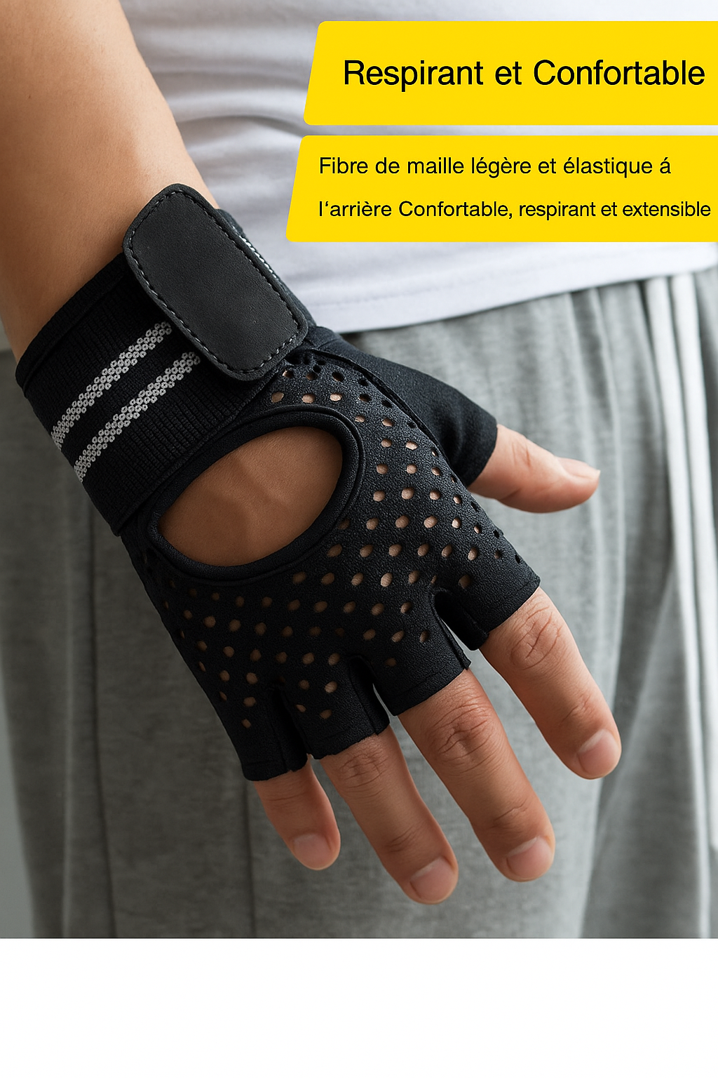 Gants d’Entraînement Musculation et de  CrossFit -Protection et  Performance