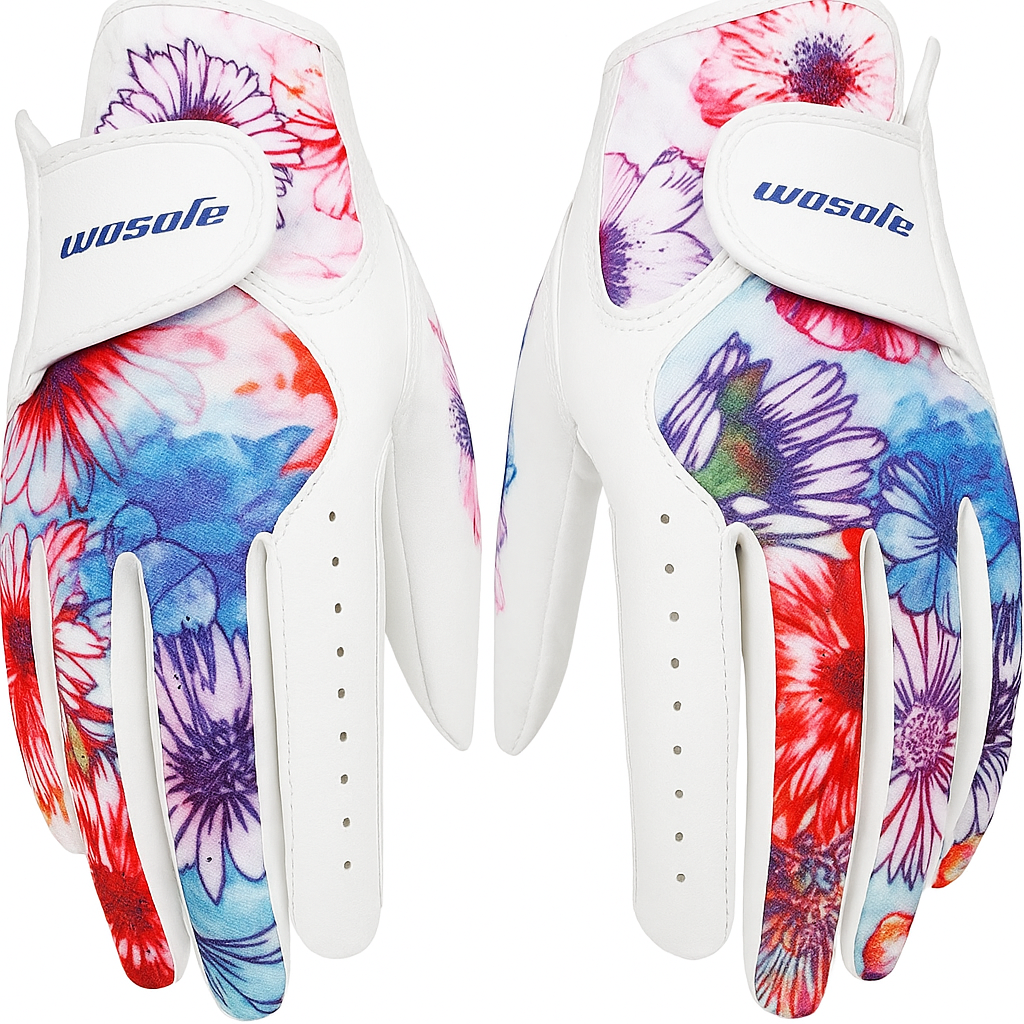 Gants de Golf Femme WOSOFE – Élégance, Confort et Précision au Bout des Doigts.