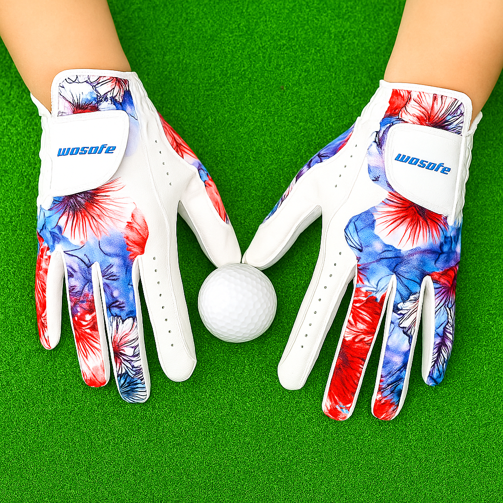 Gants de Golf Femme WOSOFE – Élégance, Confort et Précision au Bout des Doigts.