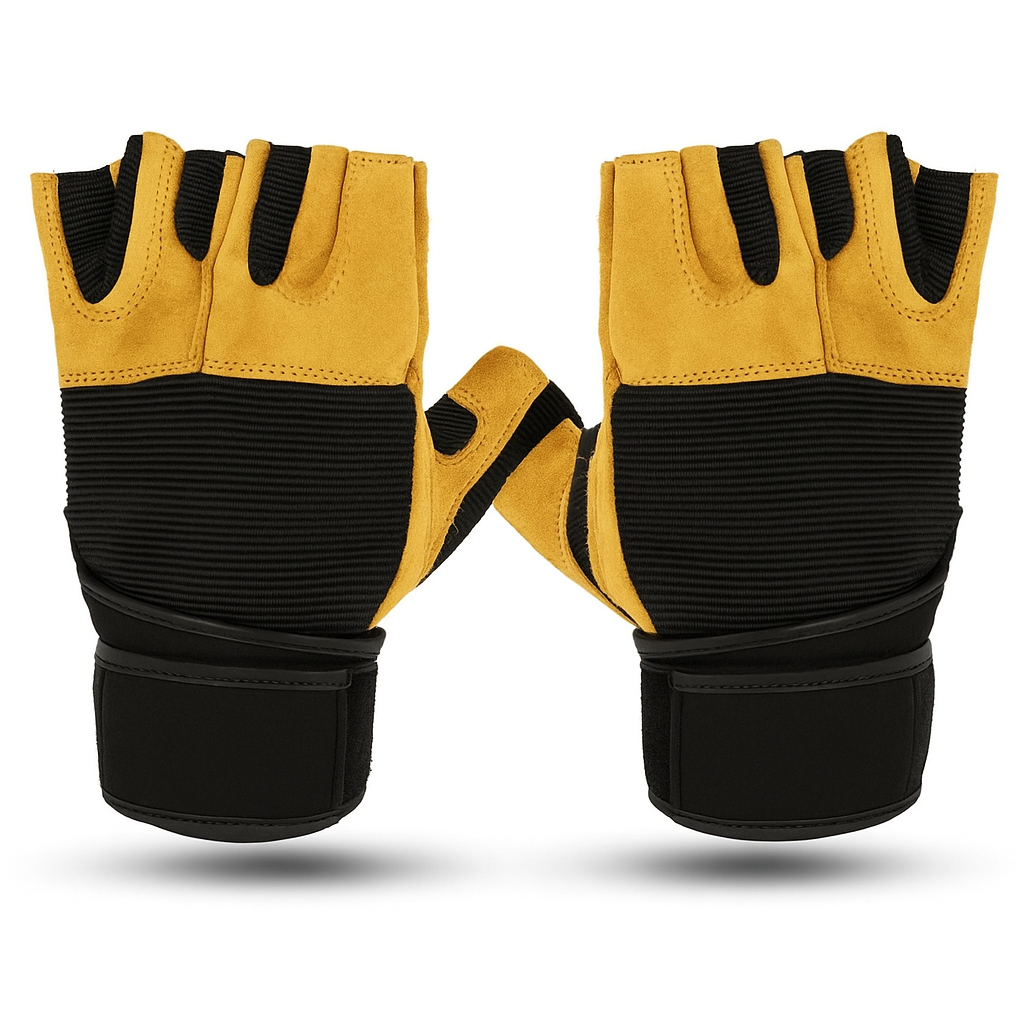 Gants d'Haltérophilie Demi-Doigts – Confort et Résistance pour Vos Entraînements