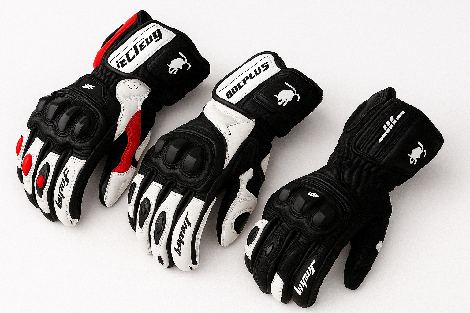 Gants Moto en Cuir avec Fibre de Carbone – Protection et Style Toute l’Année