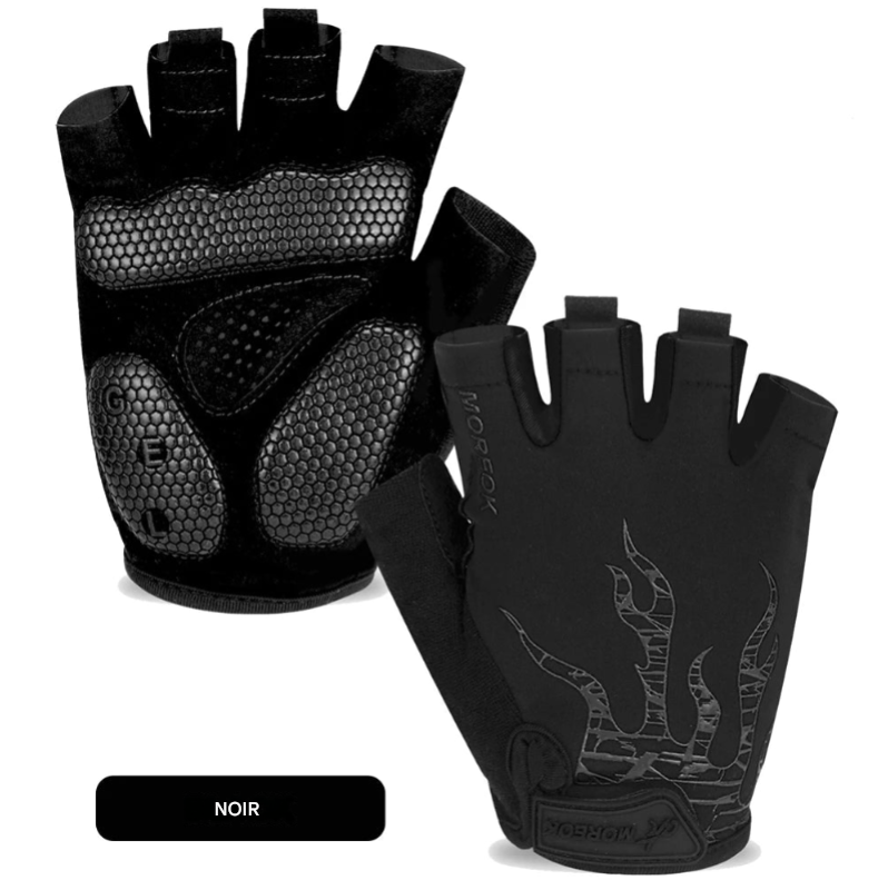 Gants Moreok de Fitness et de Vélo avec Coussin en GEL – Protection et Confort