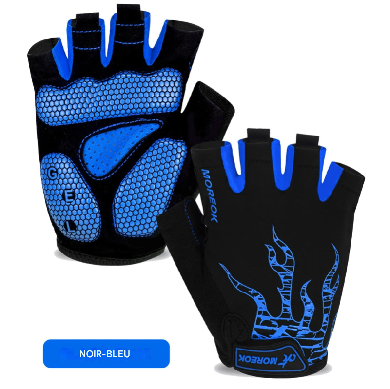 Gants Moreok de Fitness et de Vélo avec Coussin en GEL – Protection et Confort