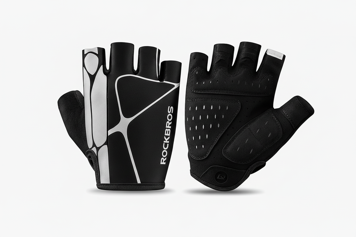 Gants de fitness et de sport Demi-Doigt ROCKBROS – Confort, Protection et Performance
