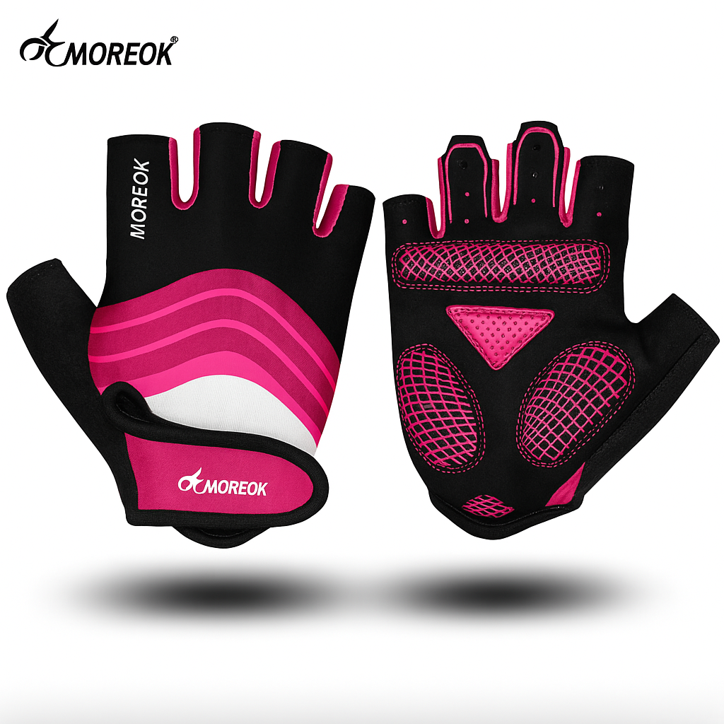Gants de Fitness et de sport demi-doigts MOREOK – Performance, Confort et Polyvalence.