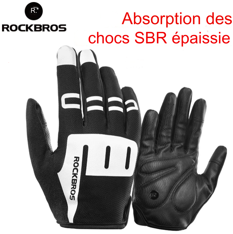 Gants  de sport ROCKBROS Tactiles Unisexes – Confort, Contrôle et Style pour Vos Aventures en Plein Air.