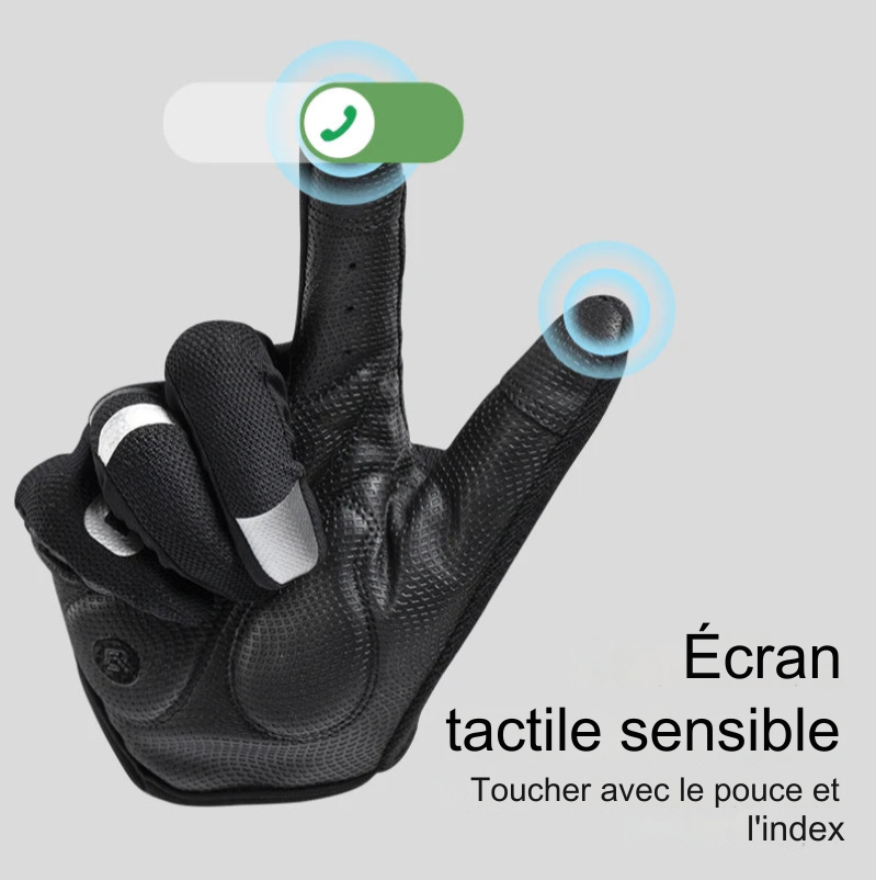 Gants  de sport ROCKBROS Tactiles Unisexes – Confort, Contrôle et Style pour Vos Aventures en Plein Air.