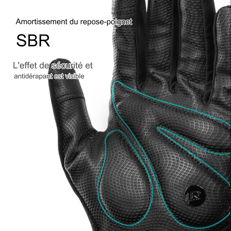 Gants  de sport ROCKBROS Tactiles Unisexes – Confort, Contrôle et Style pour Vos Aventures en Plein Air.