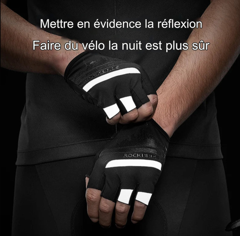 Gants de fitness et de sport Demi-Doigt ROCKBROS – Confort, Protection et Performance