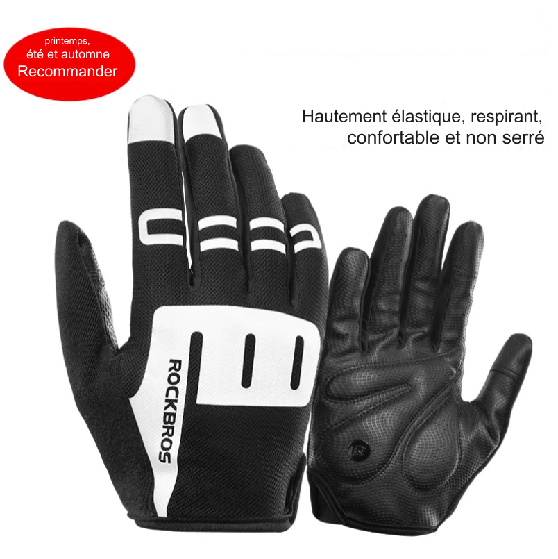 Gants  de sport ROCKBROS Tactiles Unisexes – Confort, Contrôle et Style pour Vos Aventures en Plein Air.