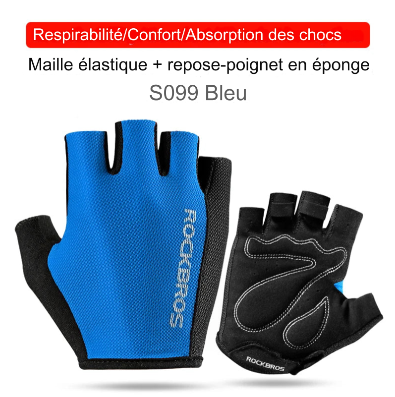 Gants de fitness et de sport Demi-Doigt ROCKBROS – Confort, Protection et Performance