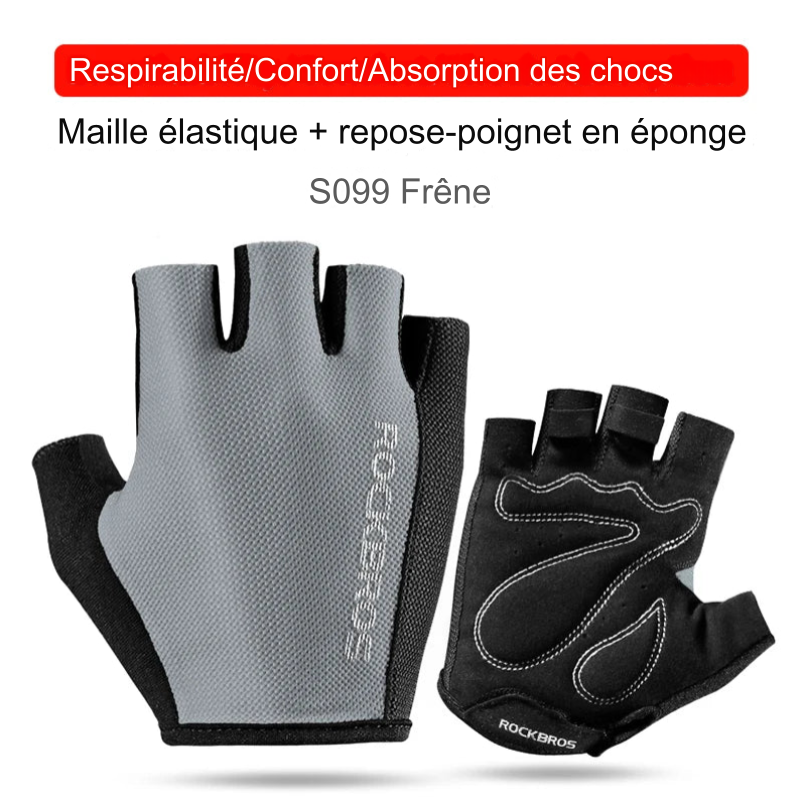 Gants de fitness et de sport Demi-Doigt ROCKBROS – Confort, Protection et Performance