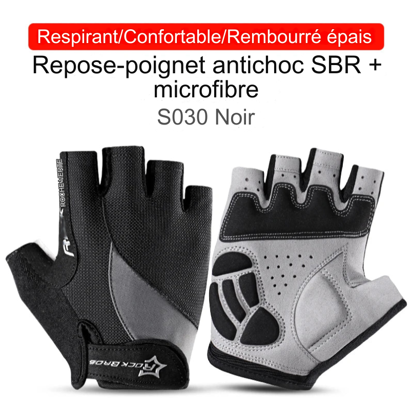 Gants de fitness et de sport Demi-Doigt ROCKBROS – Confort, Protection et Performance