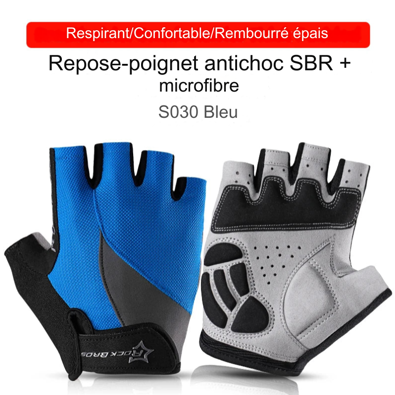 Gants de fitness et de sport Demi-Doigt ROCKBROS – Confort, Protection et Performance