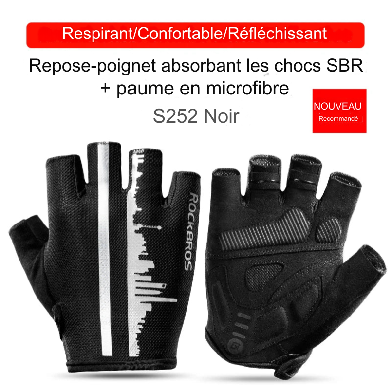 Gants de fitness et de sport Demi-Doigt ROCKBROS – Confort, Protection et Performance