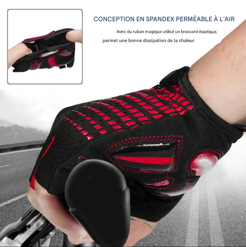 Gants de Fitness et de Sport Demi-Doigts MOREOK – Confort, Performance et Polyvalence.