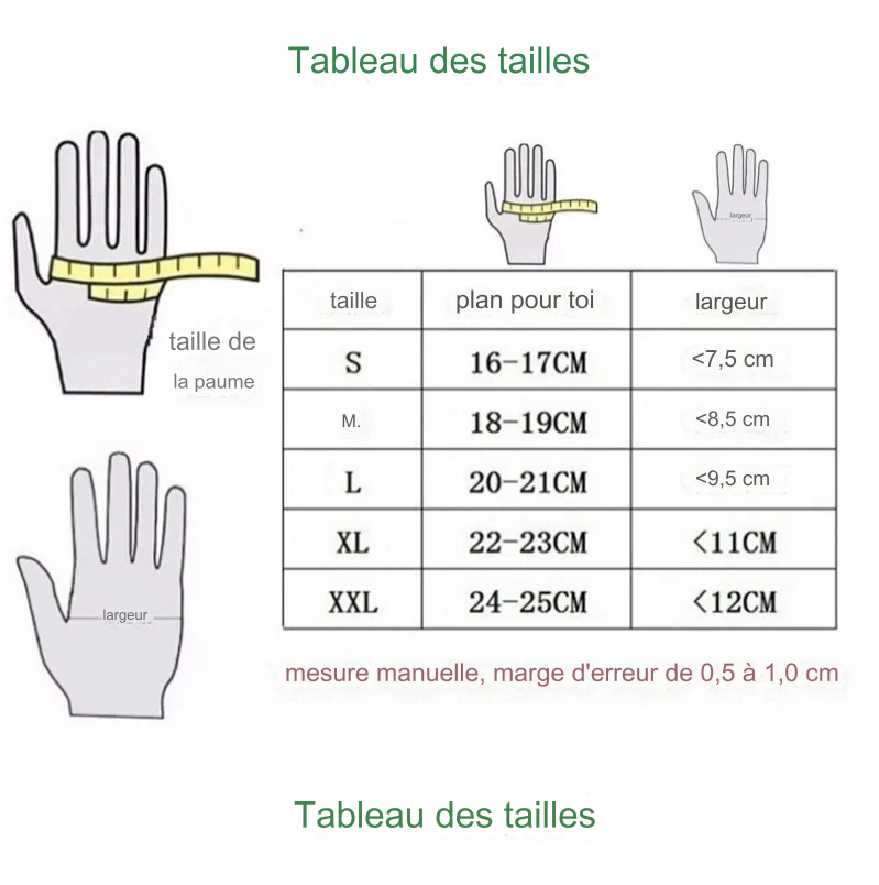 Gants de Moto Cross et VTT –  Légèreté et Confort et Protection pour des Performances Maximales.