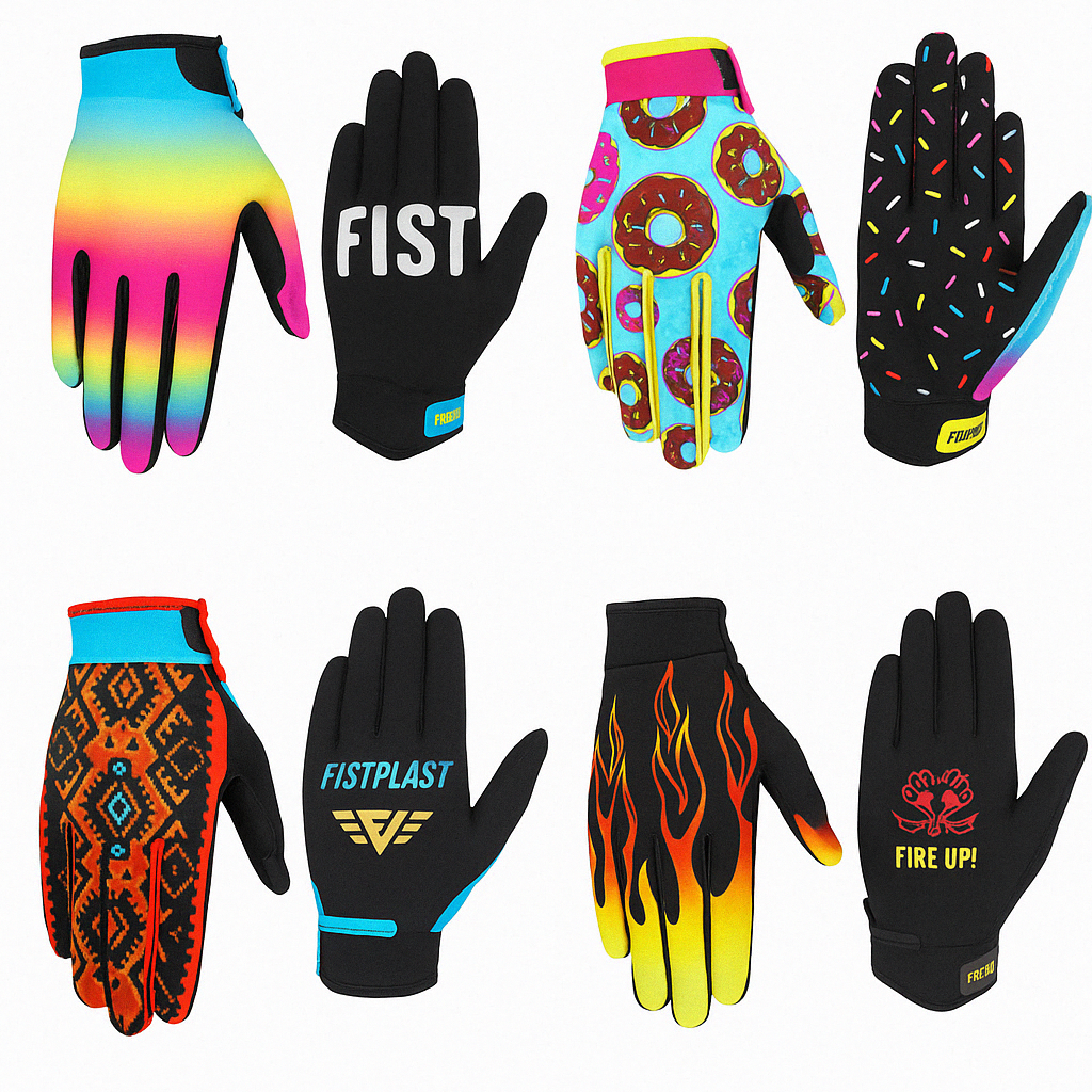 Gants de Cyclisme FISTPLAST - Design Unique et Respirabilité Maximale